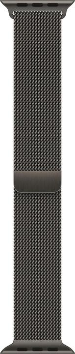 Apple Bracelet milanais (41 mm, Acier inoxydable, Apple Watch Series 9)