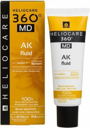 Actual product image Heliocare 360° MD AK Fluid SPF 100+, 50 ml Gel (Suntan cream, 50 ml)