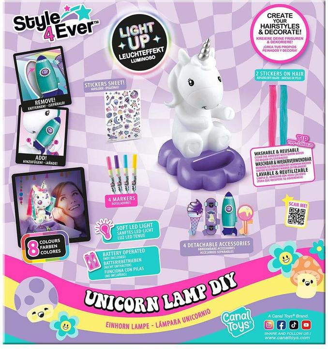 Image du produit Canal Toys Lampe Licorne Diy