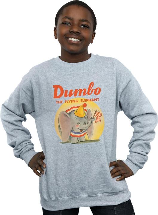 Actual product image Disney Boys Dumbo Flying Elephant Sweatshirt (140, 146)
