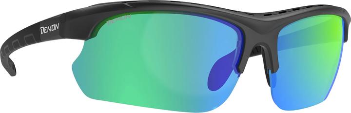 matt black-green multi