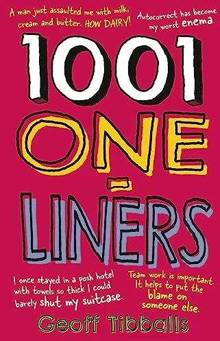 Image du produit 1001 One-Liners (Anglais, Geoff Tibballs, 2023)