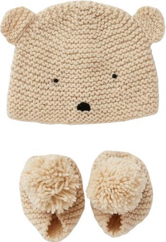 Image du produit DMC Gift of Stitch Kit à tricot Bonnet & Chaussures Teddy
