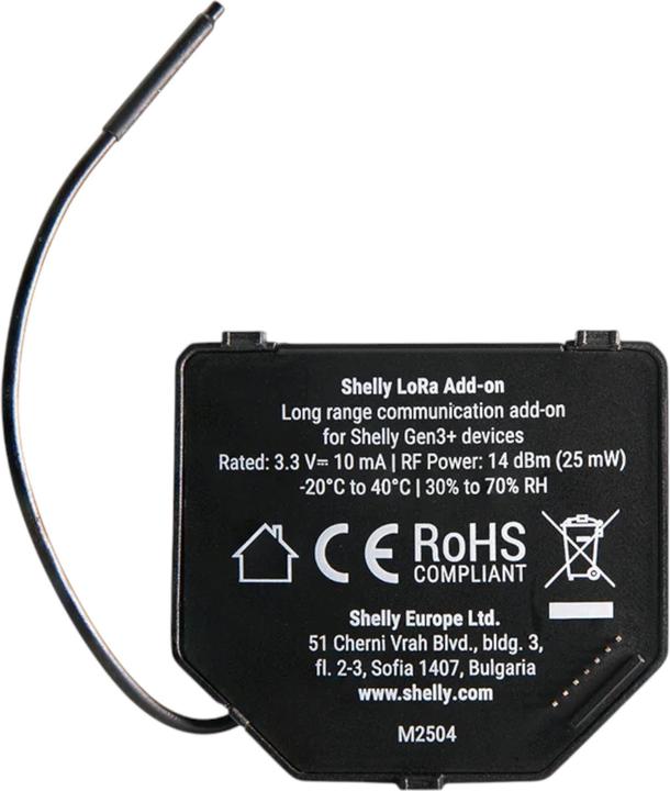 Actual product image Shelly LoRa Add-on