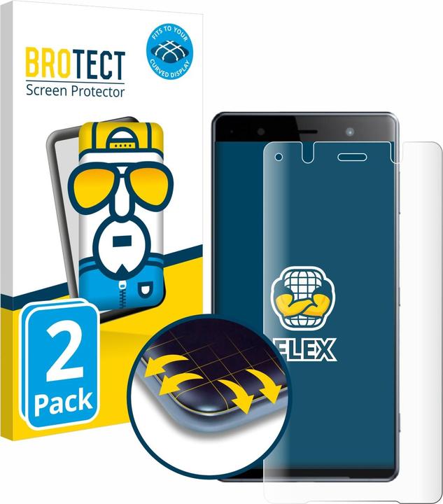 Immagine prodotto BROTECT Full-Screen Pellicola (2 Pezzo/i, Sony Xperia XZ2 Premium)
