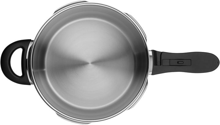 Produktbild WMF Schnellkochtopf 3tlg 6,5+3l grosses Kochsignal Perfect Plus Induktion (22 cm, Pfannenset + Topfset, Edelstahl)