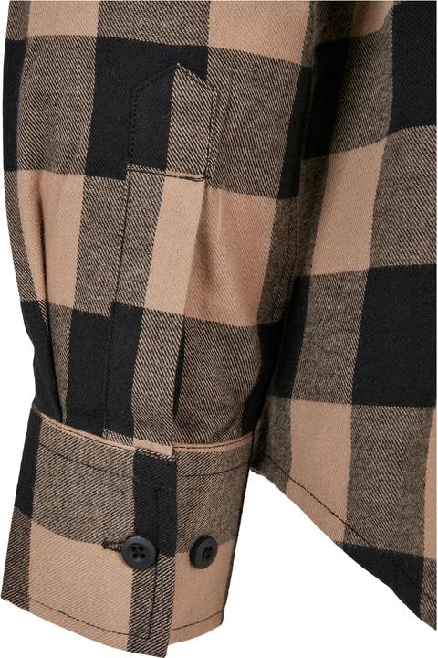 Produktbild Urban Classics Ladies Turnup Checked Flanell Shirt (4XL)