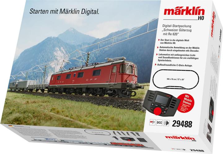 Produktbild Märklin Digital-Startpackung Schweizer Güterzug (Spur H0)