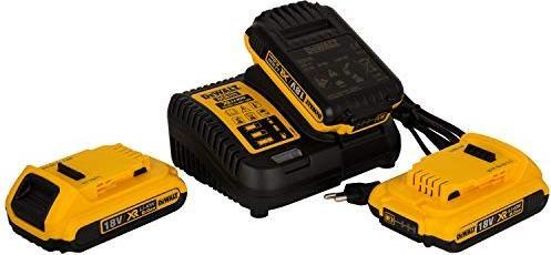 Actual product image DeWalt DEVAL charger DCB115 + 2x2.0Ah DCB115D3 (18 V)