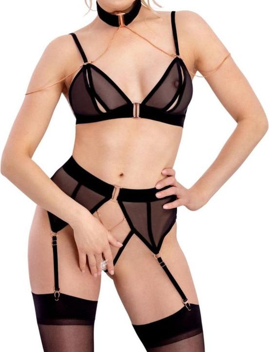 Produktbild Abierta Fina BH Set Samt L (L)