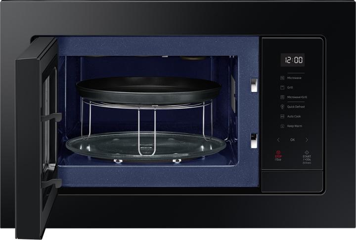 Actual product image Samsung MG23A7318CK Integrated Grill Microwave 23 l 1300 W Black (23 l)