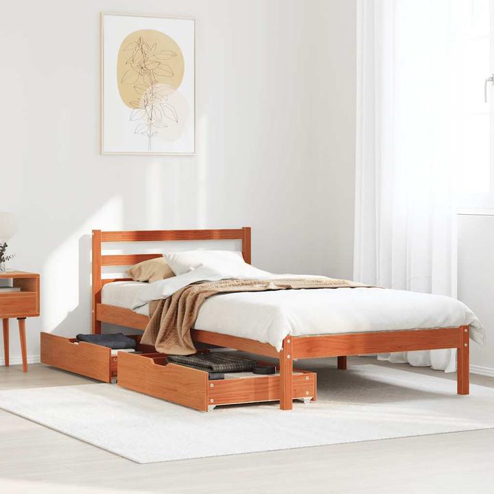 Image du produit VidaXL Lit sans matelas 200x200 (200 x 200 cm)
