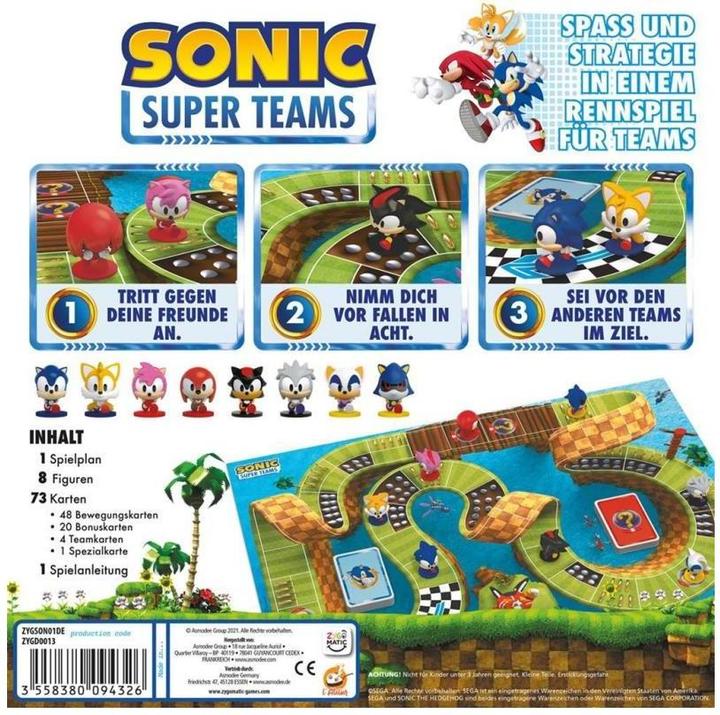 Produktbild Asmodée Sonic Super Teams (Deutsch)