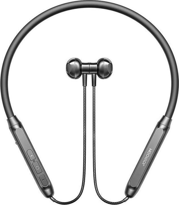 Joyroom Magnetic Bluetooth Headphones Sport Neckband Earbuds 14.2mm - Black (30 h, Cable)