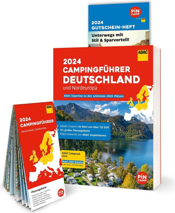 Immagine prodotto Campingführer Deutschland/Nordeuropa 2024 (Tedesco, 2023)
