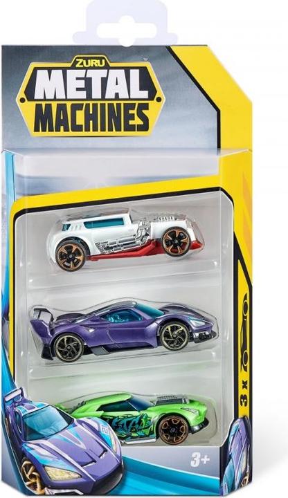 Immagine prodotto Zuru METAL MACHINES AUTOS 3-pack Serie 2