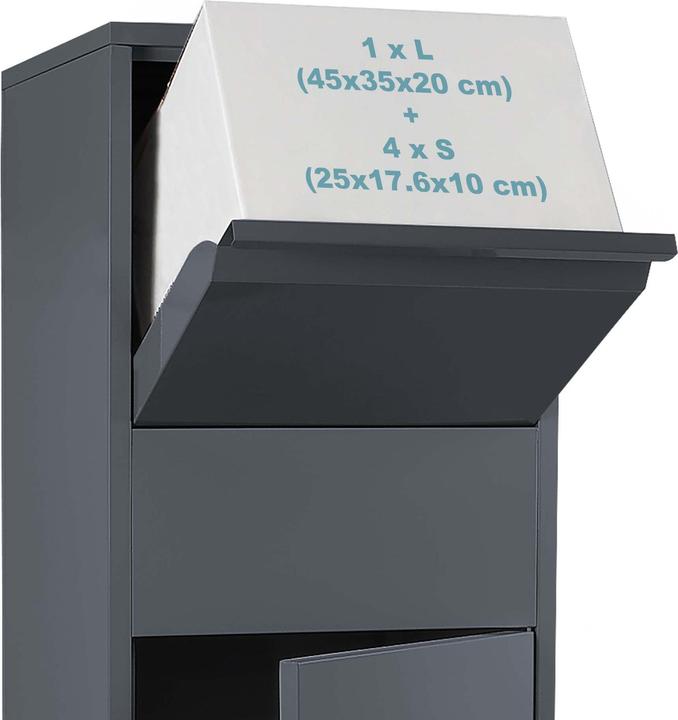 Produktbild Wiltec Paketkasten