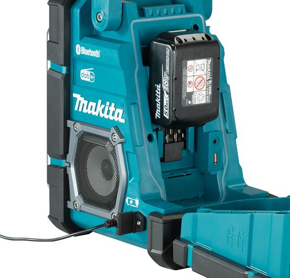 Image du produit Makita DMR 301 (FM, AM, DAB+ DAB, Bluetooth)