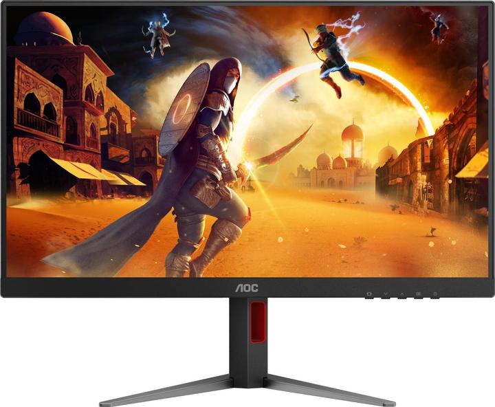 Actual product image AOC 68,6cm (27") 27G4X 16:09 2xHDMI+DP IPS black/red (1920 x 1080 pixels, 27")