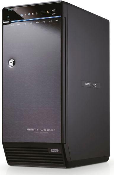Fantec QB-X8U31 8x 3.5 SATA HDD USB 3.1 (3.5")