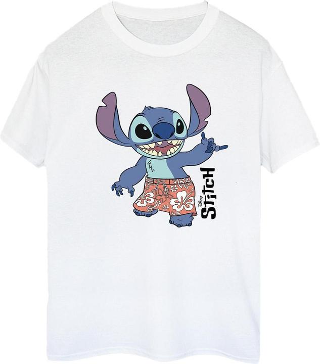 Immagine prodotto Disney Lilo & Stitch Bermuda Shorts Maglietta Ampia Donna (L)