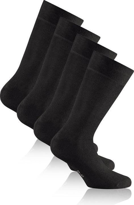 Actual product image Rohner 4Pack BAMBOO black (pack of 4, 35 - 38)