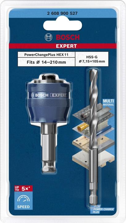 Image du produit Bosch Professional Zubehör Adaptateur Expert Power Change Plus (7.15 millimètres)