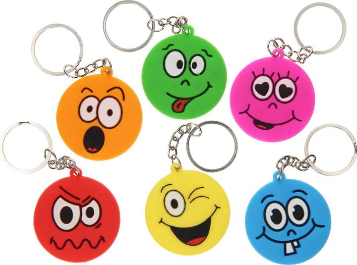 Produktbild LG-Imports Schlüsselanhänger Smiley-Gesicht
