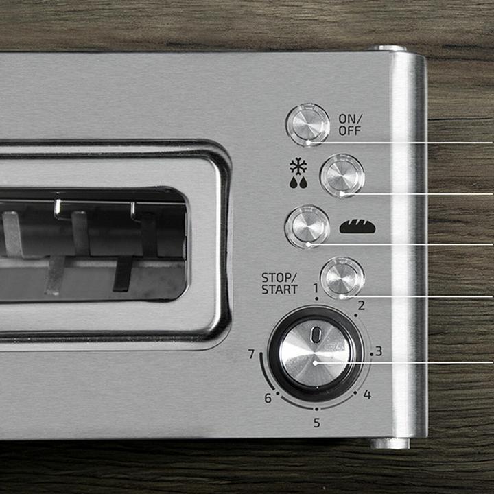 Image du produit Cecotec Grille-Pain VisionToast (Noir) (Prise UE)