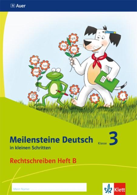 Image du produit Meilensteine Deutsch in kleinen Schritten. Heft 2. Klasse 3. Rechtschreiben - Ausgabe ab 2017 (Allemand, Martina, Nicole/Zerr, Fèves, 2017)