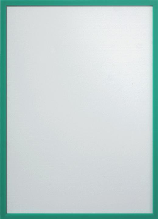 Actual product image Franken Magnetic pocket / document holder, DIN A4, green hard foil, matt, document-proof, thickness 0.32 mm (A4)