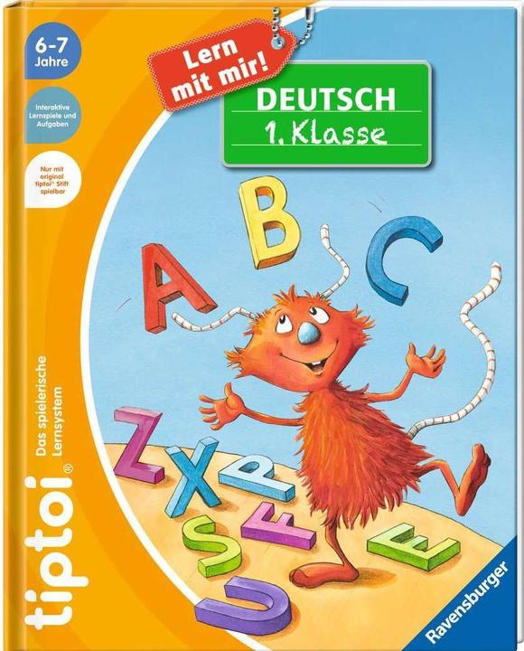 tiptoi Lern mit mir. Deutsch 1. Klasse (German, Heike Wiechmann, Eva Odersky, 2023)