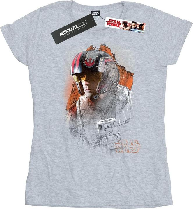 Produktbild Star Wars The Last Jedi Poe Dameron Brushed TShirt (M)