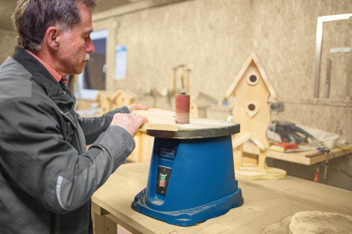 Actual product image Scheppach OSM100 (Oscillation grinder, 450 W)