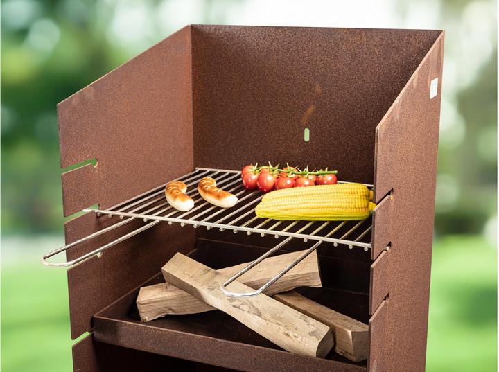 Produktbild Nouvel Feuersäule Trapez Corten (45 cm)