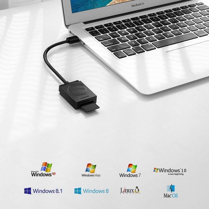 Produktbild Ugreen 2 in 1 Kartenleser (USB 3.0)