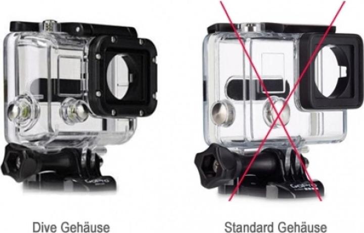 Actual product image PowerGuard GoPro Dive Filter yellow for GoPro Hero 3+ and Hero 4 for Dive Housing (4)
