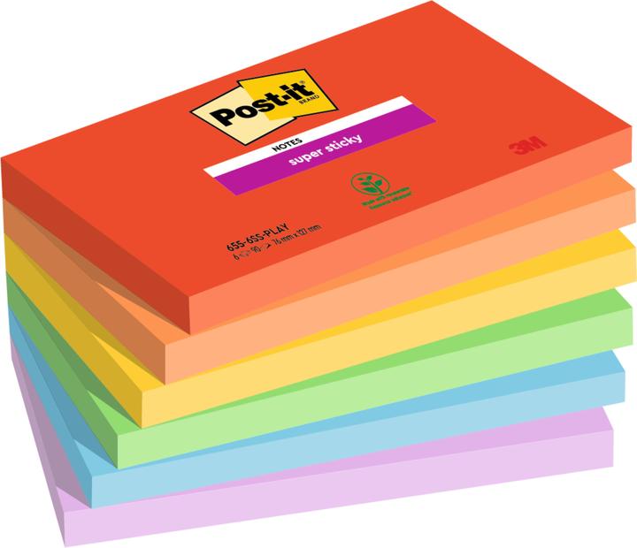 Post-it Super Sticky (76 x 127 mm)