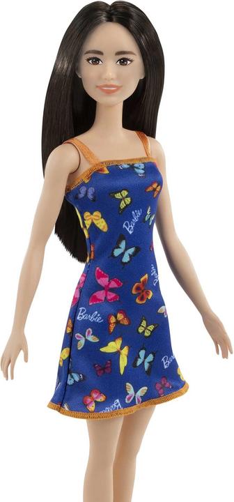 Actual product image Barbie Chic doll in butterfly dress blue
