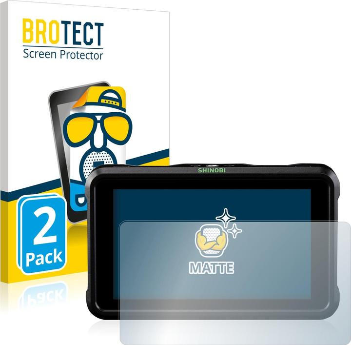 Actual product image BROTECT Anti-glare screen protector matt (2 Piece, Shinobi)