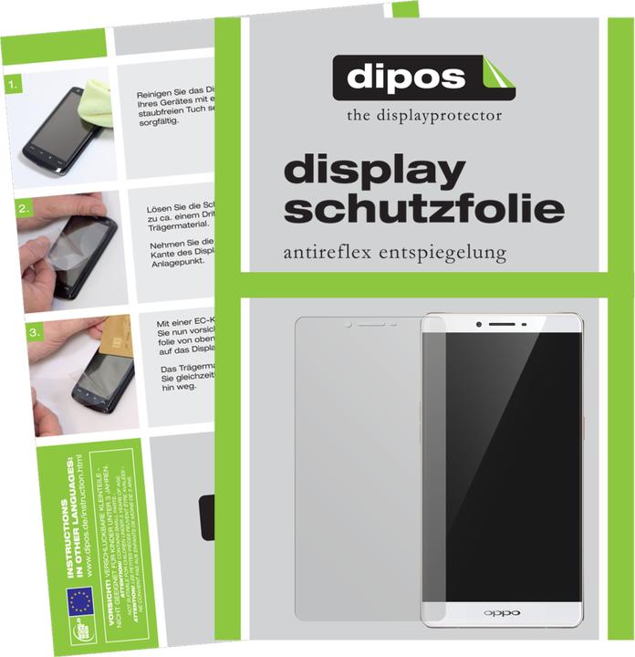 Produktbild Dipos Displayschutzfolie Antireflex (2 Stück, Oppo R7 Plus)