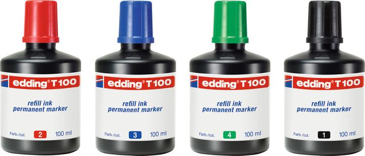 Actual product image Edding Refill Shower T25 (Marker Refill Ink, Black)