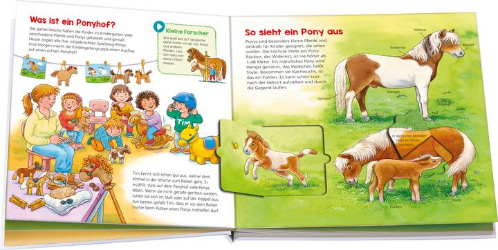 Image du produit Bookii WAS IST WAS Kindergarten Komm mit auf den Ponyhof! (Allemand, Sandra Noa, Benjamin Schreuder, 2019)