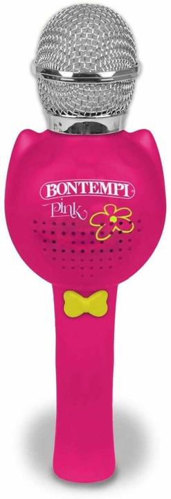 Actual product image Bontempi Karaoke microphone pink
