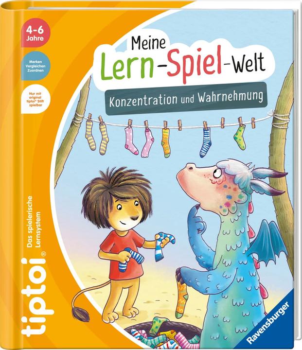 Produktbild tiptoi Meine Lern-Spiel-Welt: Konzentration und Wahrnehmung (Deutsch, Antje Hagemann, Helen Seeberg, 2023)