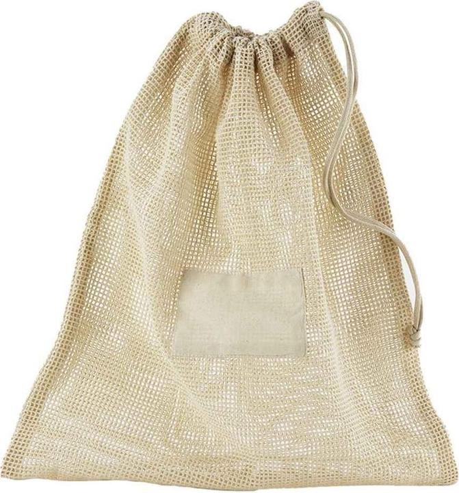 Produktbild Westford Mill Turnbeutel Netzmaterial BioBaumwolle