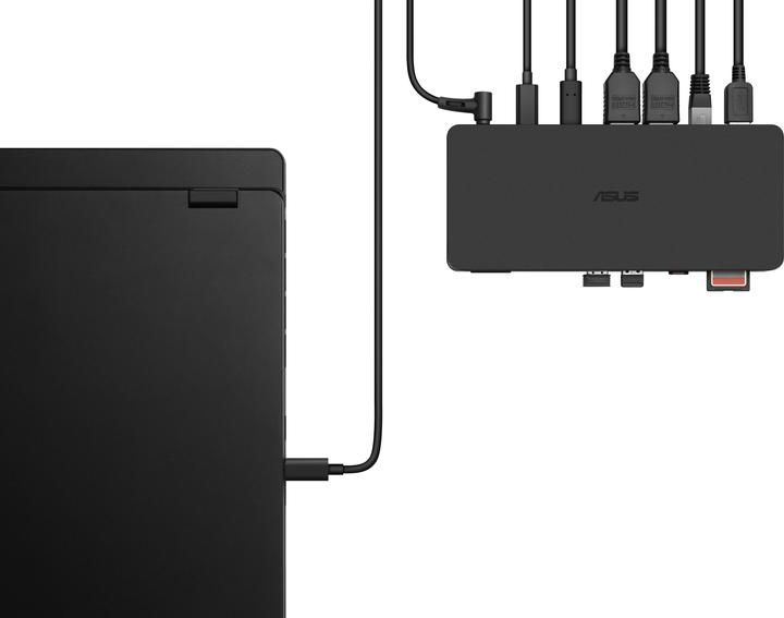 Image du produit ASUS Triple 4K Thunderbolt 4 Dock DC500 (Thunderbolt, 3 Ports)