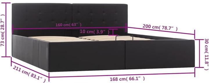 Immagine prodotto VidaXL Bine (160 x 200 cm)