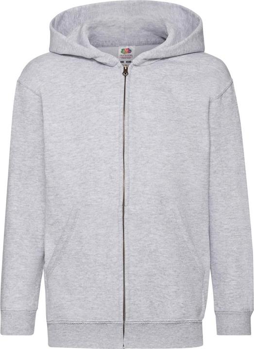Fruit of the Loom Classic Hoodie mit durchgehendem Reissverschluss