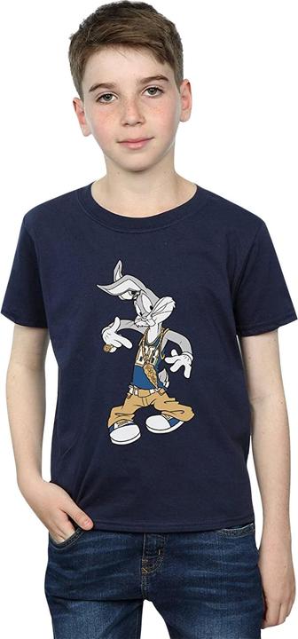Image du produit Looney Tunes Boys Rapper Bugs Bunny T-shirt en coton (128)